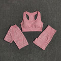2/3/5PCS Seamless Women Yoga Set Workout Sportswear