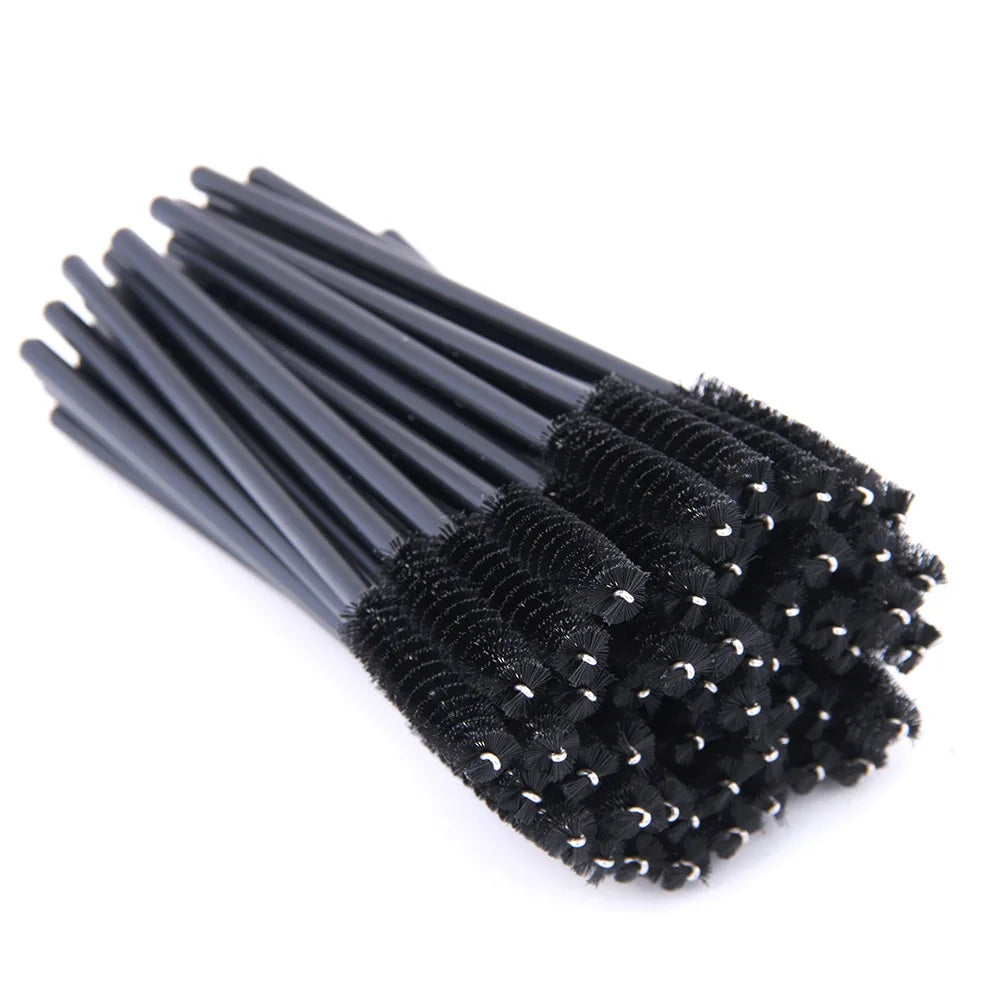 5/50pcs Crystal Eyelashes Brush Makeup Extension Eyebrow Brushes Eye Lashes Makeup Professional Makeup Beauty Tool