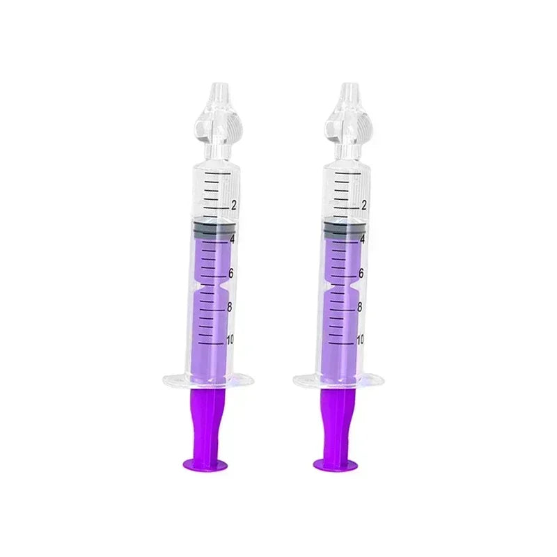 Silicone Baby Nasal Aspirator Syringe Baby Nose Cleaner Kids Rhinitis Nasal Washer
