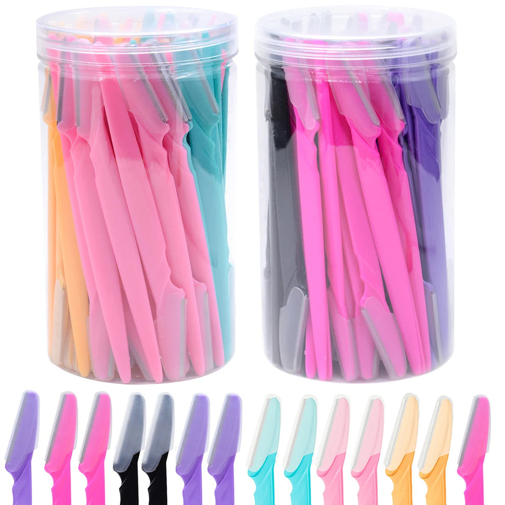 10/30/40Pcs Eyebrow Razor Facial Razor