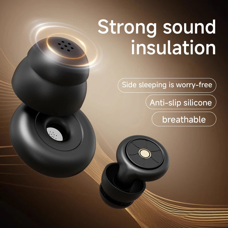 Ear Plugs for Sleeping Noise Cancelling 50dB, Reusable Silicone Earplugs Strong sound insulation,Multiple sizes of ear caps