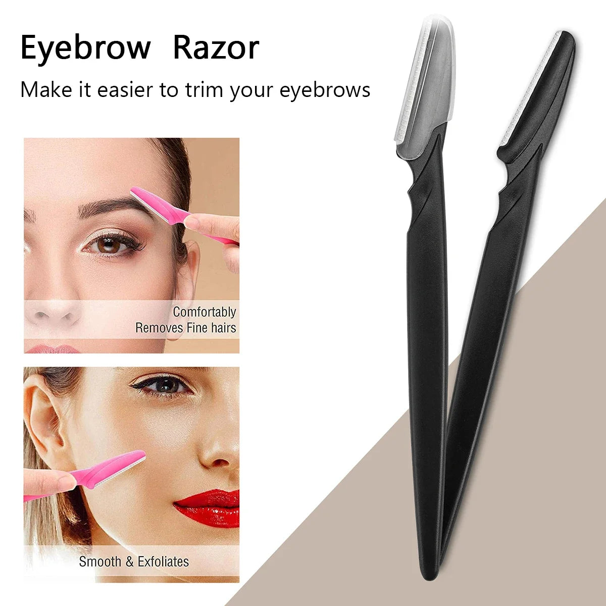 10/30/40Pcs Eyebrow Razor Facial Razor