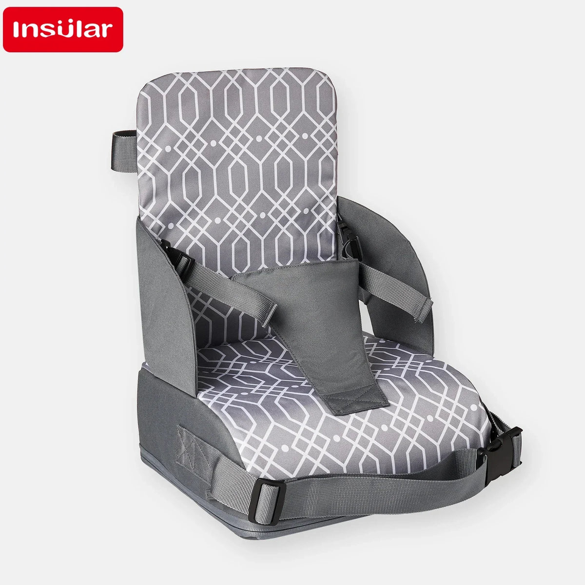 INSULAR Portable Foldable Anti slip Children's Seat High Cushion Baby Dining Chair
