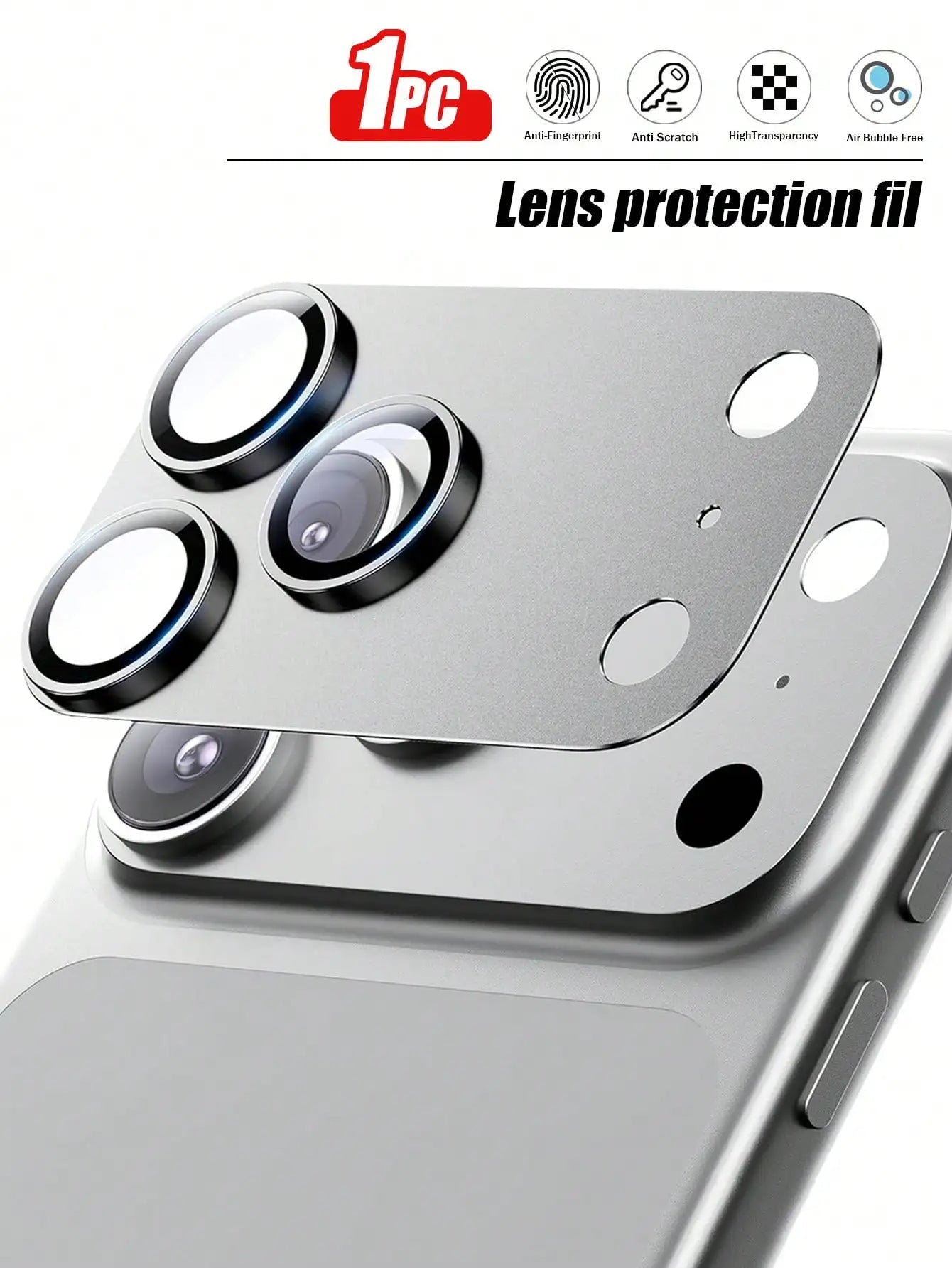 High Definition Transparent Camera Lens Protector Film
