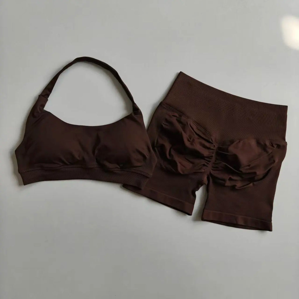 Sexy Halter Neck Beautiful Back High Waist