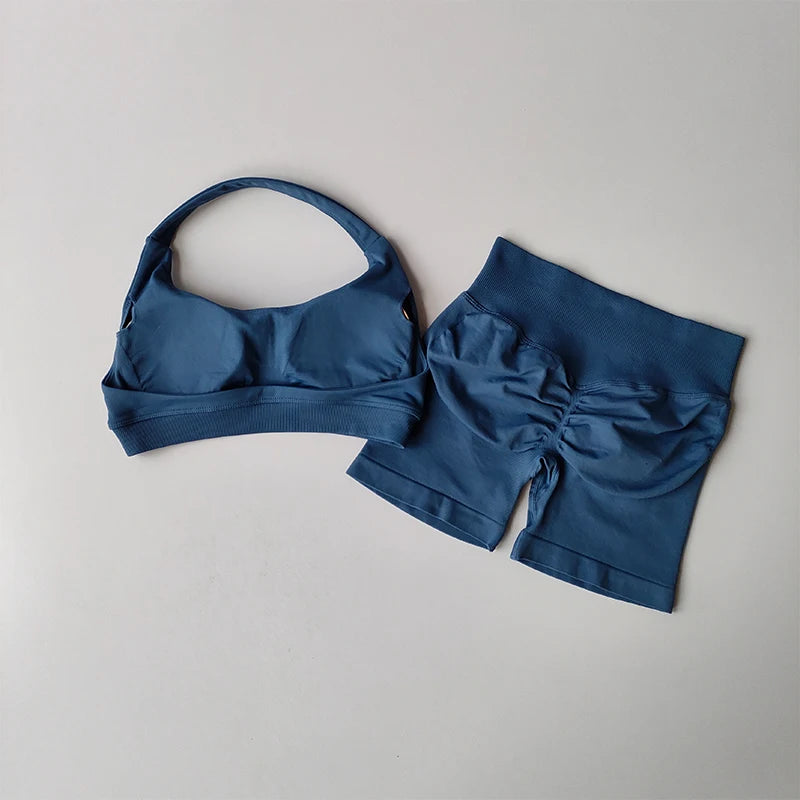 Sexy Halter Neck Beautiful Back High Waist