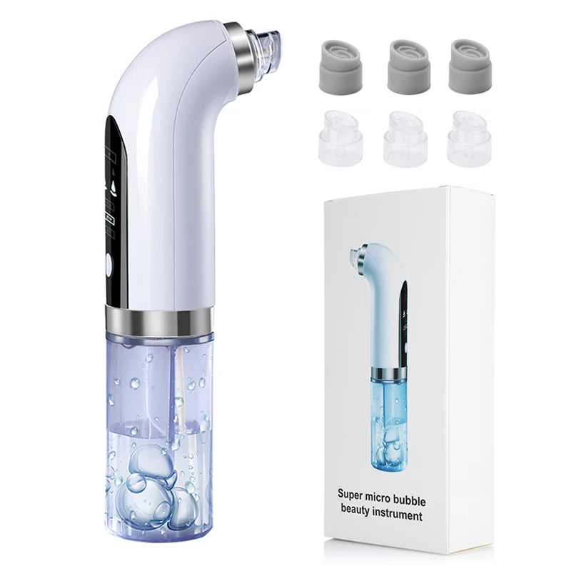 2025 Blackhead Remover Pore Vacuum Cleaner Electric Micro Small Bubble Facial Cleasing Machine USB Rechargeable Beauty Device