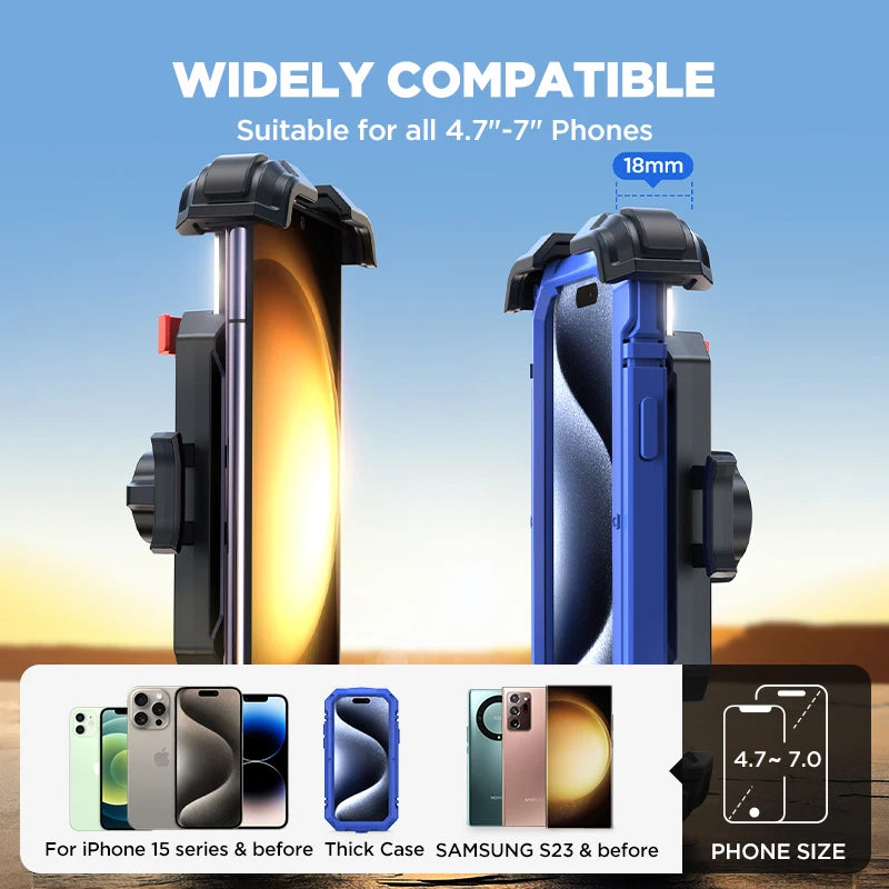Joyroom Motorcycle Phone Mount Upgrade Bike Phone Holder Ultra-Stable Bicycle