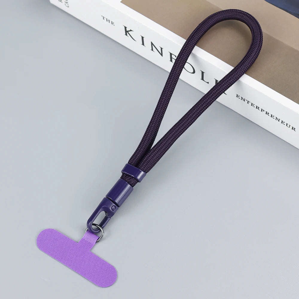 Universal Adjustable Mobile Phone Lanyard Short Wrist Strap