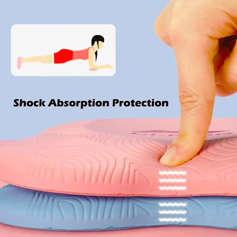 Yoga Kneeling Mat Thickened Flat Support Mat Knee Pad Portable