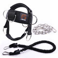 Adjustable Neck Harness for Resistance Bands & Weightlifting Multi-Directional Neck Training