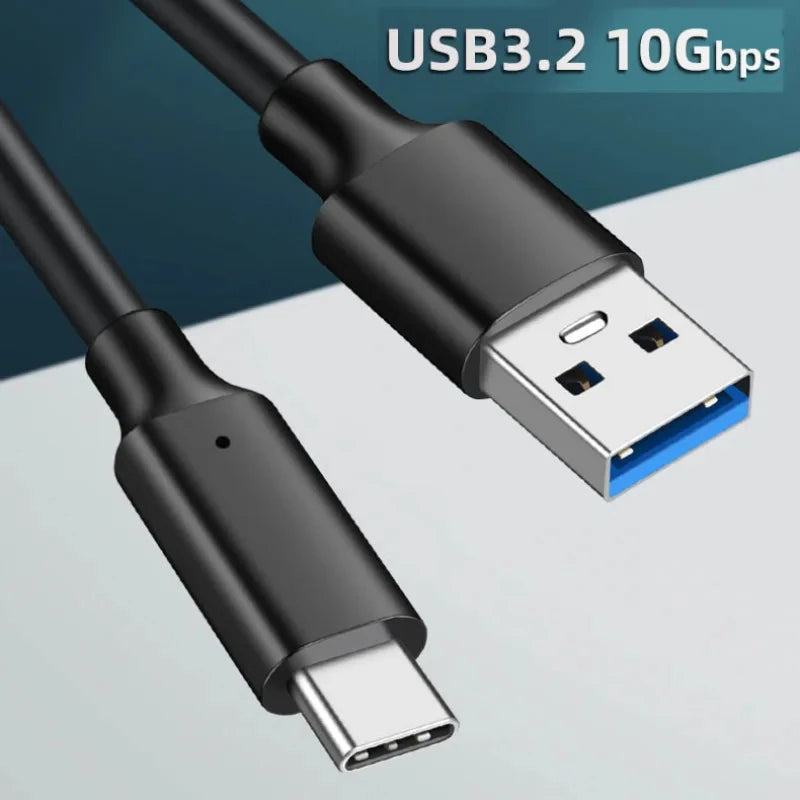 USB3.2 10Gbps Cable USB Type A to USB C 3.2 Gen2 Cable Data Transfer USB C