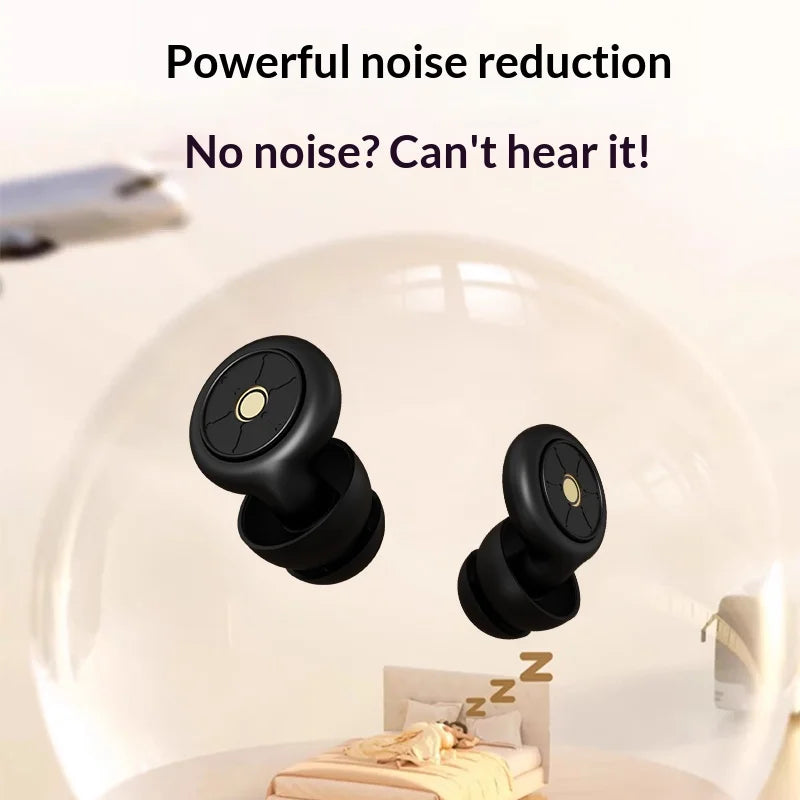 Ear Plugs for Sleeping Noise Cancelling 50dB, Reusable Silicone Earplugs Strong sound insulation,Multiple sizes of ear caps