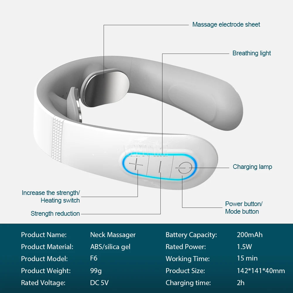 Pulse Neck Massager Electric Smart