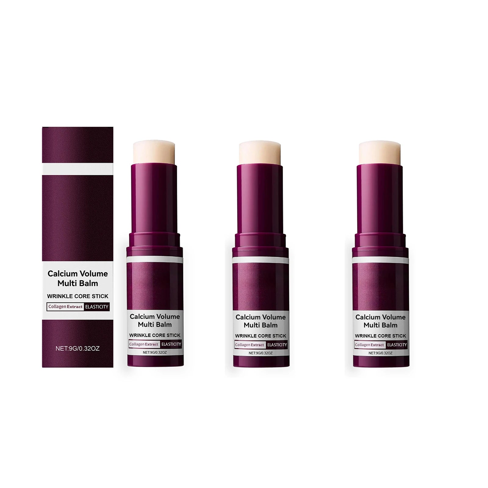 Skincare Stick Makeup Balm Calcium Volume Oil Control Shrink Pores
