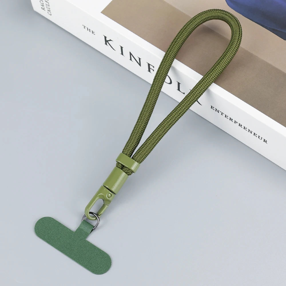 Universal Adjustable Mobile Phone Lanyard Short Wrist Strap