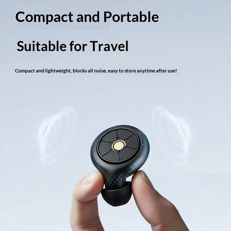 Ear Plugs for Sleeping Noise Cancelling 50dB, Reusable Silicone Earplugs Strong sound insulation,Multiple sizes of ear caps