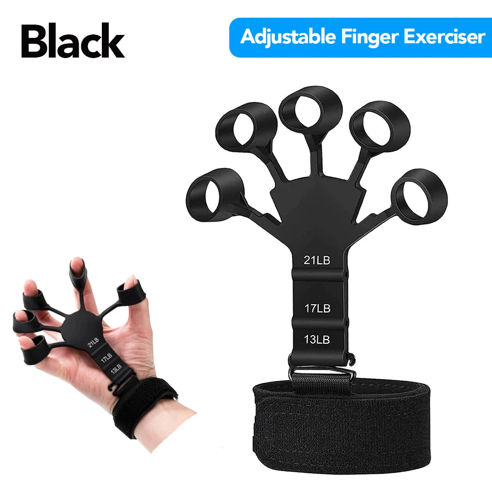 5-60Kg Adjustable Heavy Hand Gripper Fitness Hand Exerciser Grip Wrist Training Finge