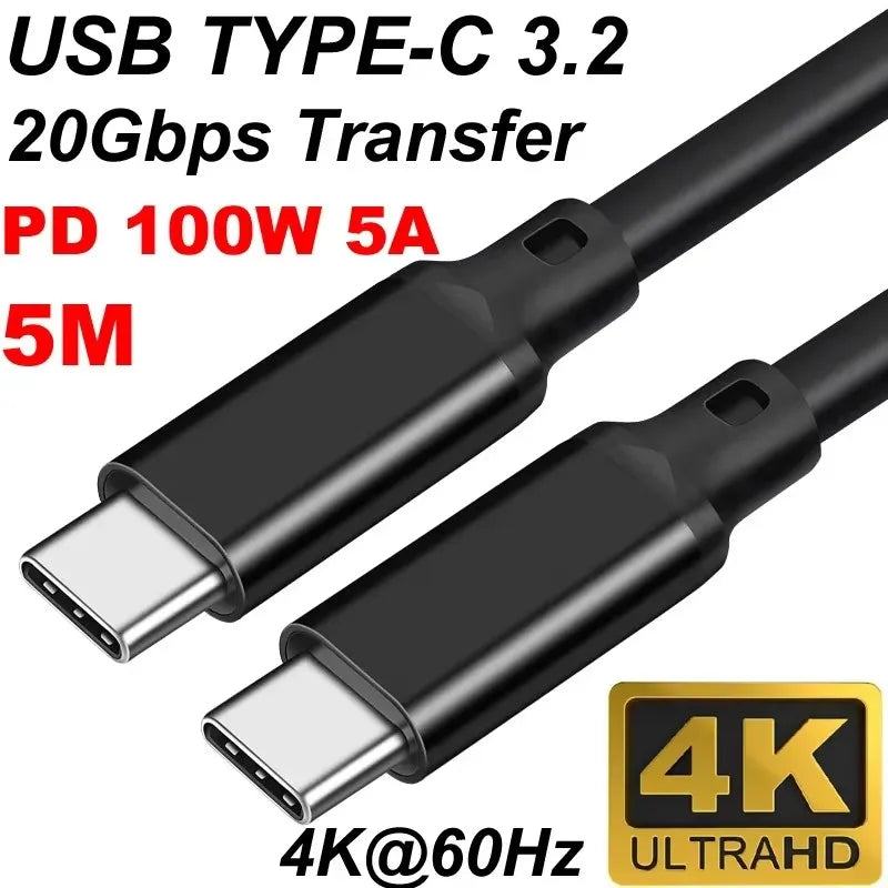 USB3.2 10Gbps Cable USB Type A to USB C 3.2 Gen2 Cable Data Transfer USB C