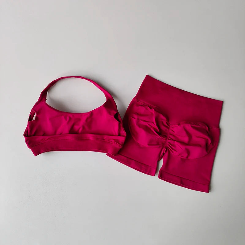 Sexy Halter Neck Beautiful Back High Waist