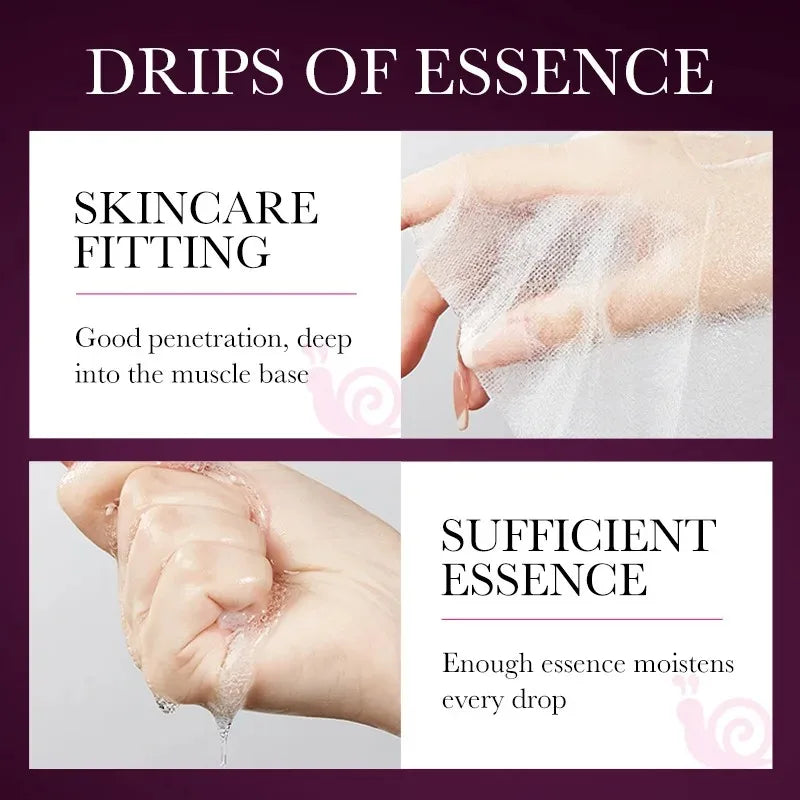 5-Piece Set of Sadoer Snail Collagen Mask