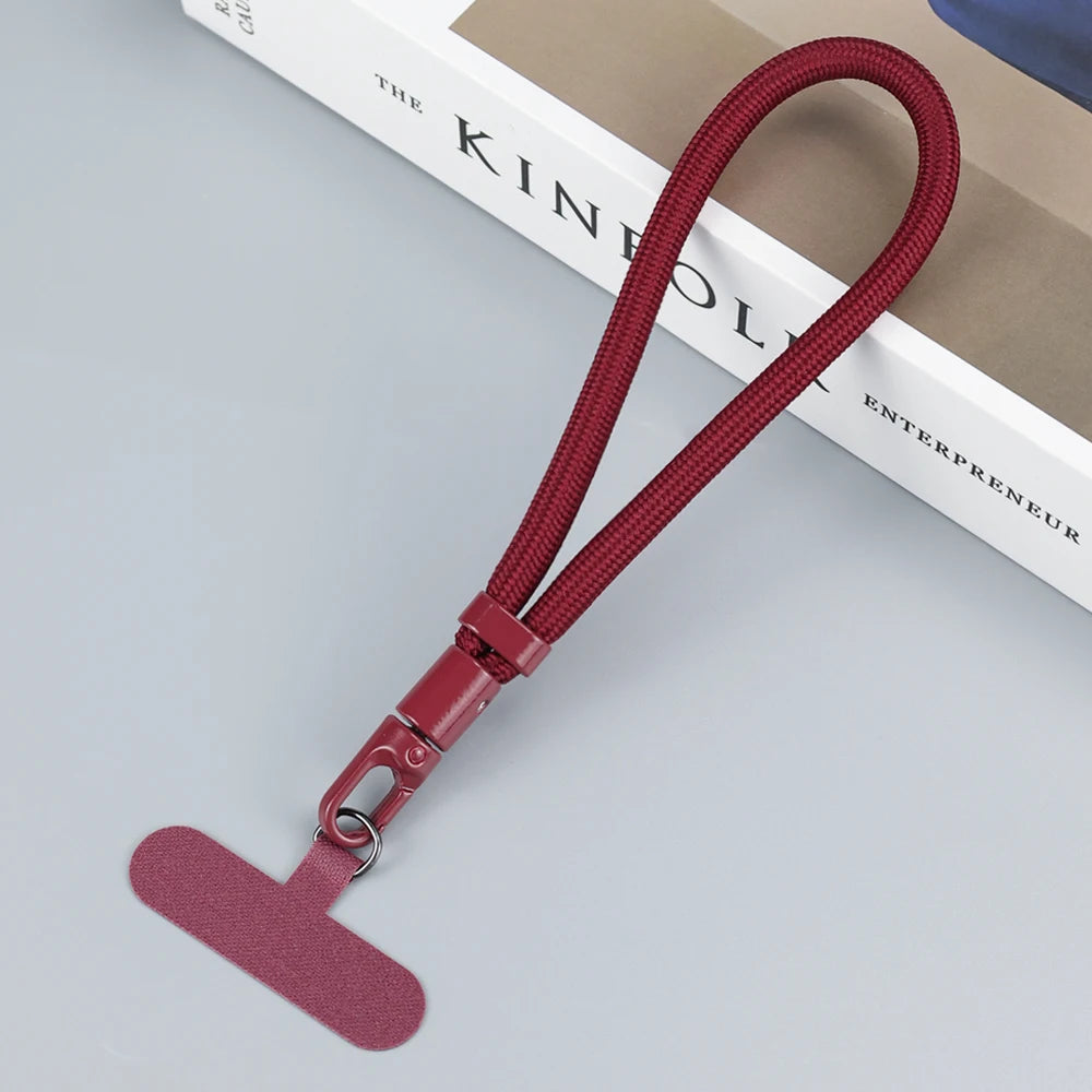 Universal Adjustable Mobile Phone Lanyard Short Wrist Strap