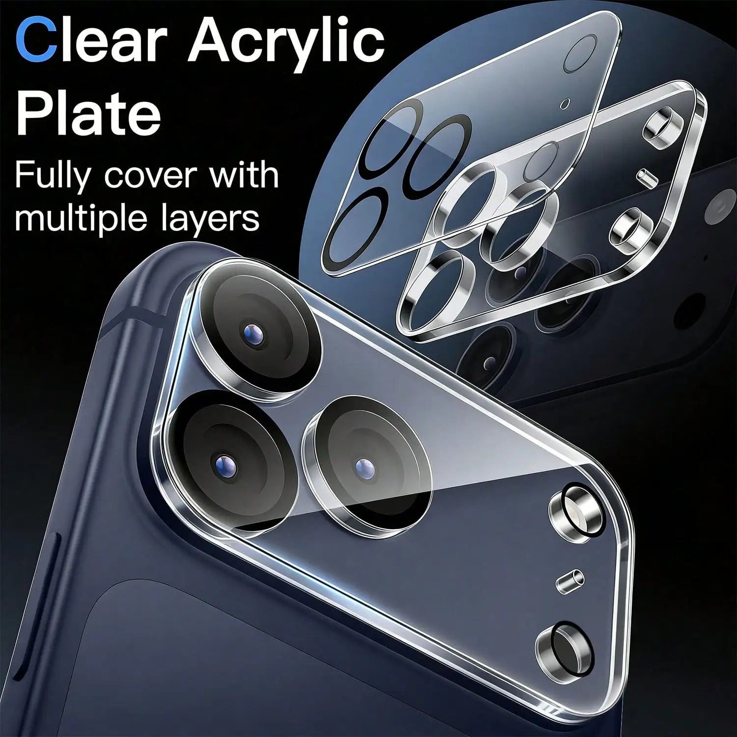 High Definition Transparent Camera Lens Protector Film