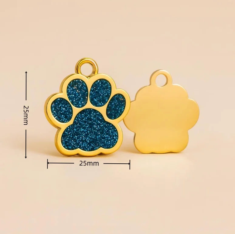 Free Personalized Dog Cat Plate Tags Engraved Puppy Pet ID Name