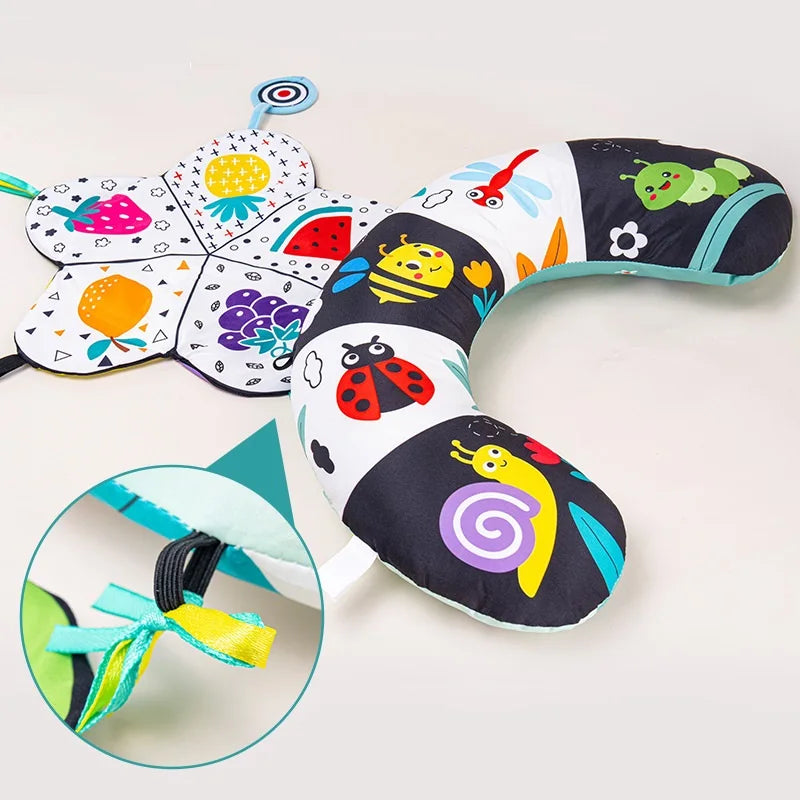Baby Tummy Time Pillow Toddler Sensory toys