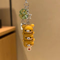 Cute Bear Phone Charms Pendant Kawaii Anime Keychain Accessories