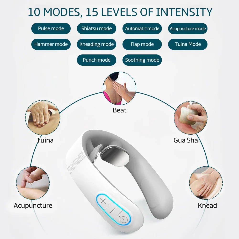 Pulse Neck Massager Electric Smart