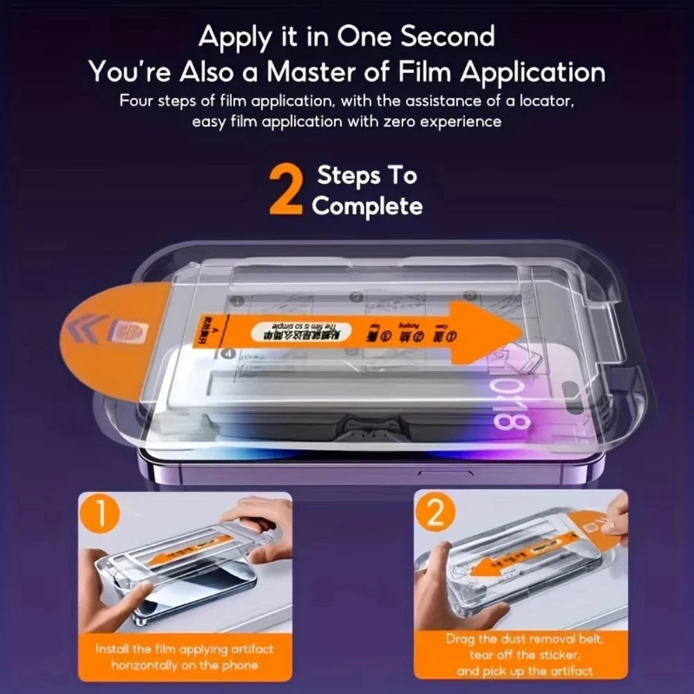 Easy Install HD Screen Protector For iPhone