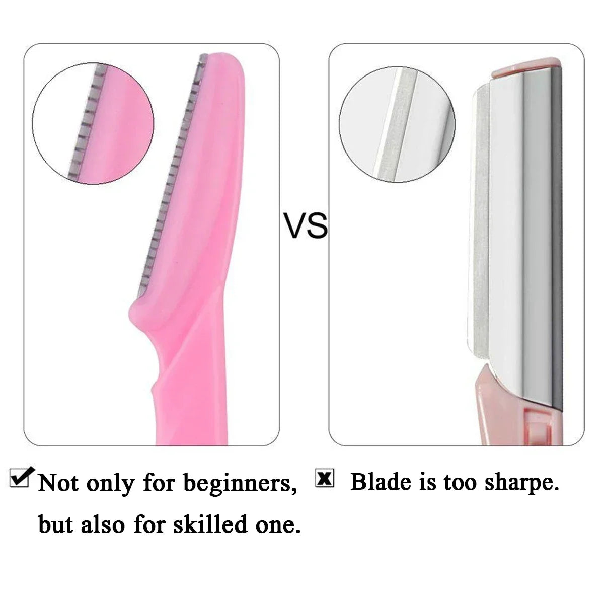 10/30/40Pcs Eyebrow Razor Facial Razor