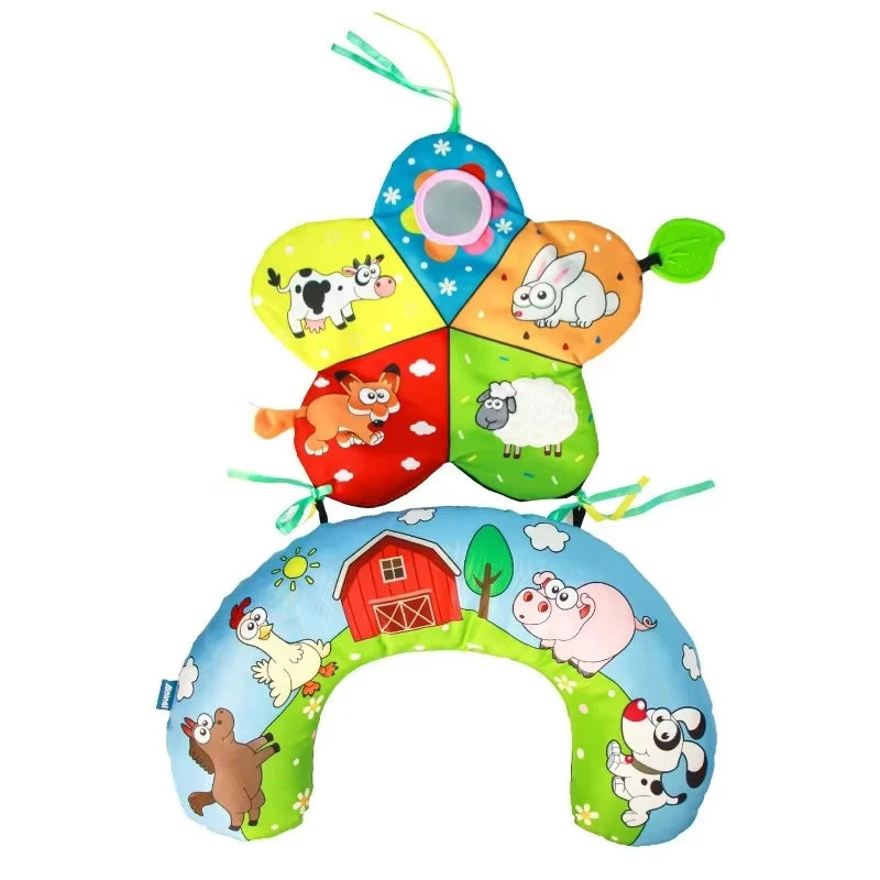 Baby Tummy Time Pillow Toddler Sensory toys