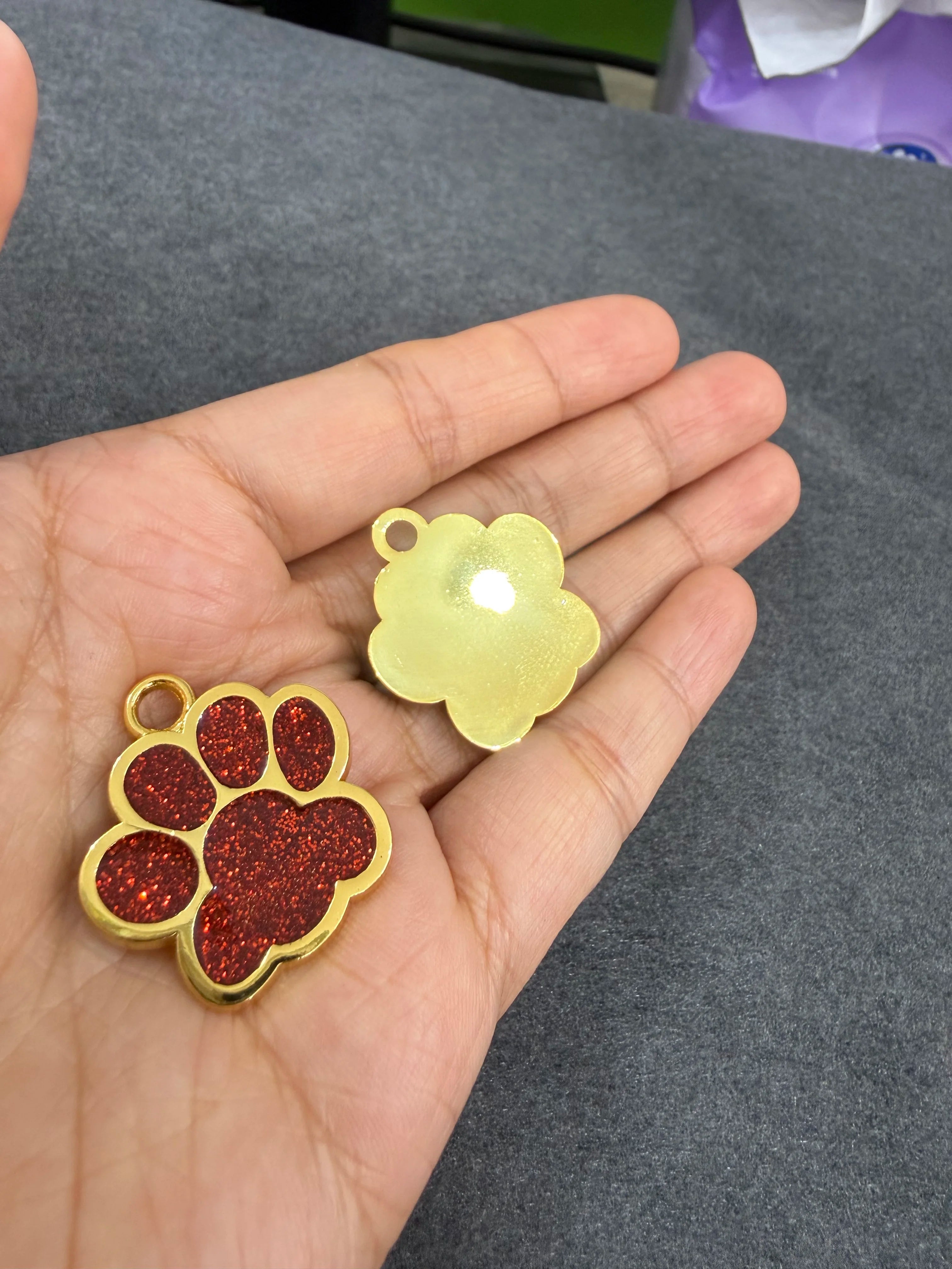 Free Personalized Dog Cat Plate Tags Engraved Puppy Pet ID Name