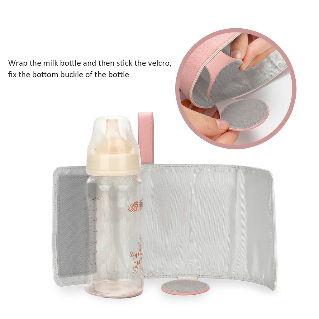 3 Temperature Adjustable Portable Baby Bottle Warmer