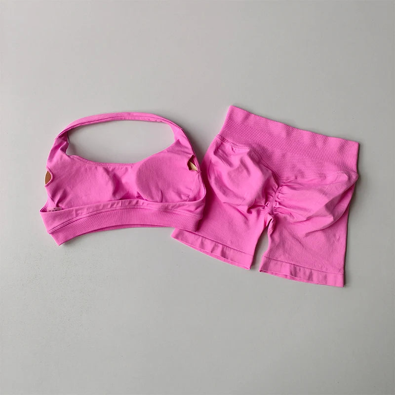 Sexy Halter Neck Beautiful Back High Waist