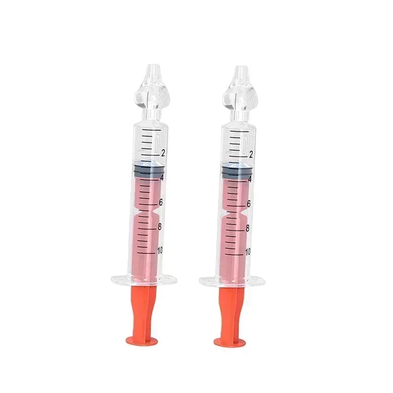 Silicone Baby Nasal Aspirator Syringe Baby Nose Cleaner Kids Rhinitis Nasal Washer