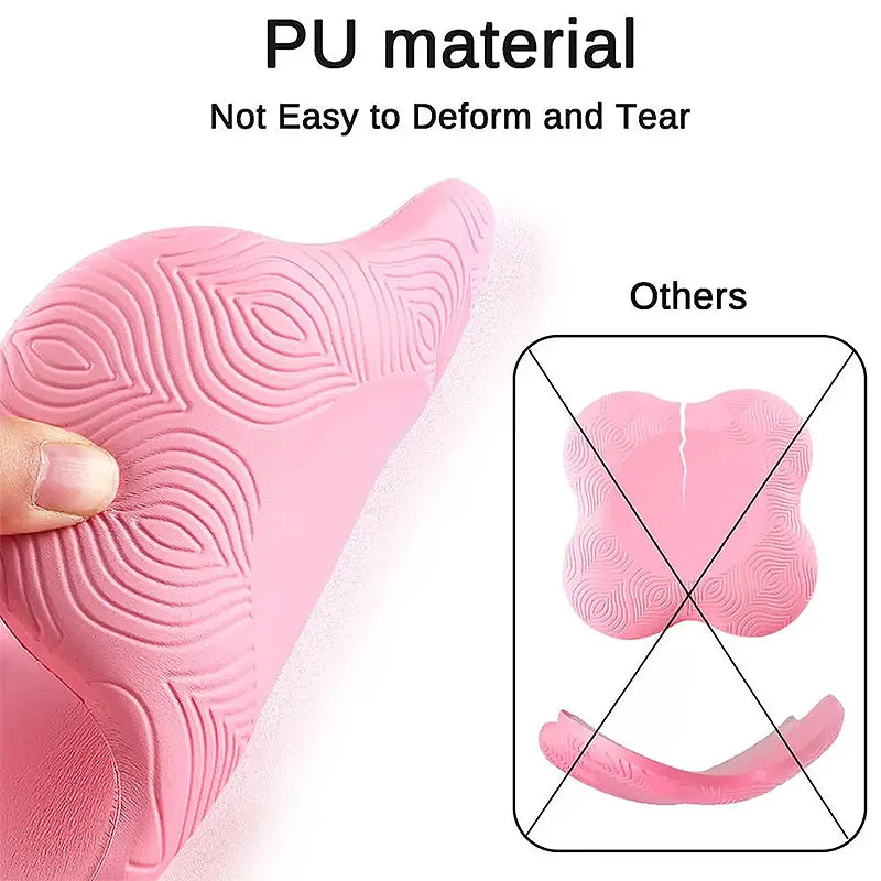 Yoga Kneeling Mat Thickened Flat Support Mat Knee Pad Portable
