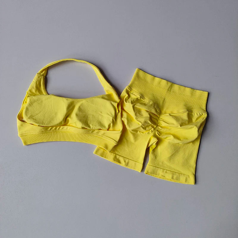 Sexy Halter Neck Beautiful Back High Waist