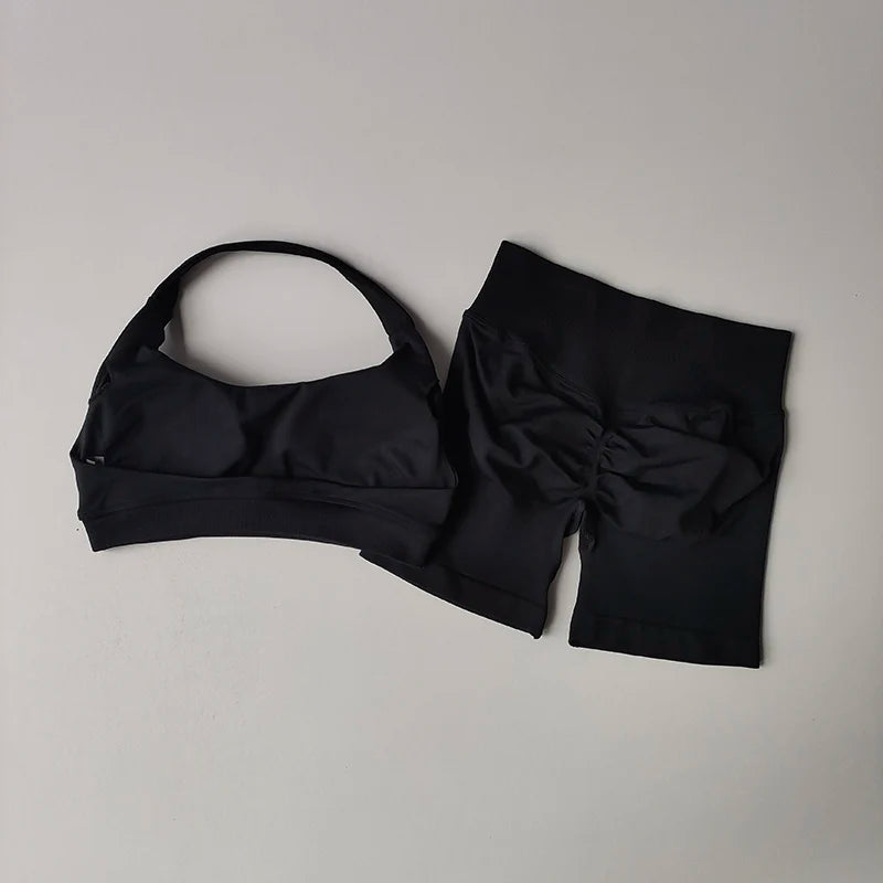 Sexy Halter Neck Beautiful Back High Waist