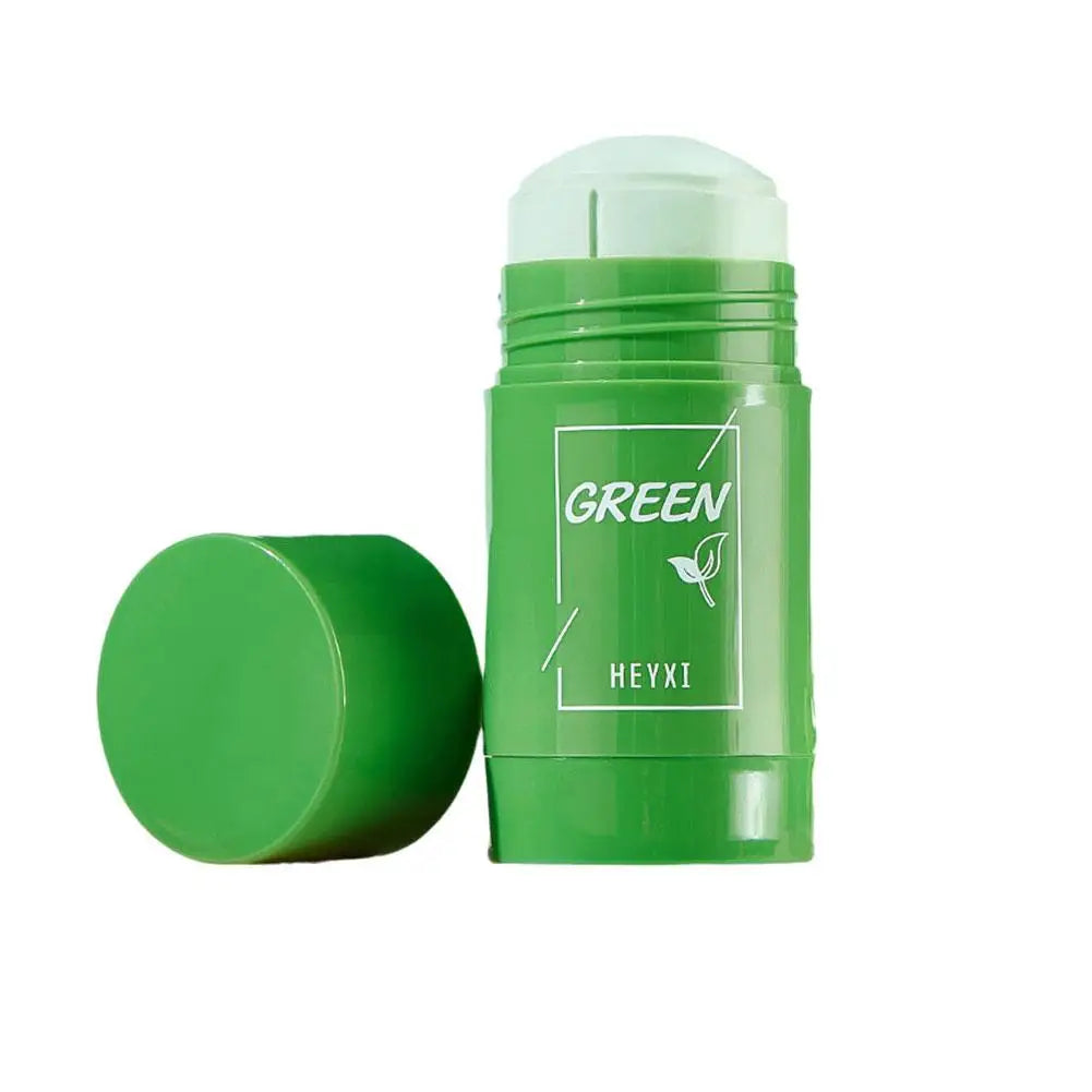 Green Tea Clay Stick For Face, Green Mask