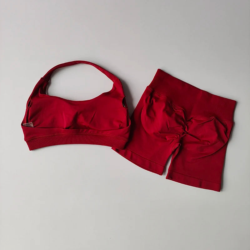 Sexy Halter Neck Beautiful Back High Waist