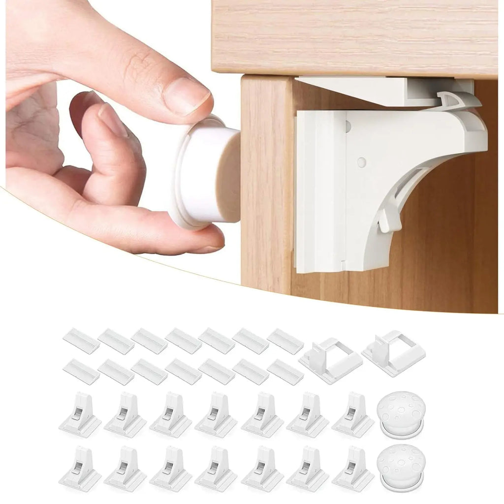 Magnetic Children's Lock for Extra Cabinet