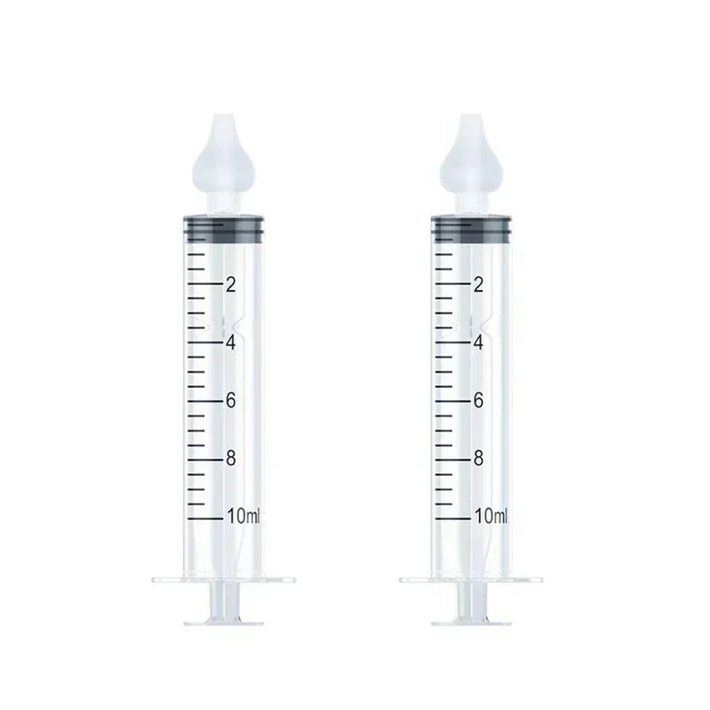 Silicone Baby Nasal Aspirator Syringe Baby Nose Cleaner Kids Rhinitis Nasal Washer