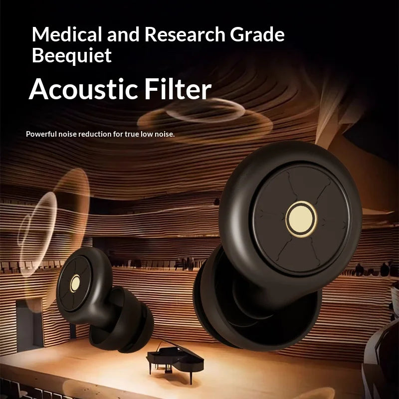 Ear Plugs for Sleeping Noise Cancelling 50dB, Reusable Silicone Earplugs Strong sound insulation,Multiple sizes of ear caps