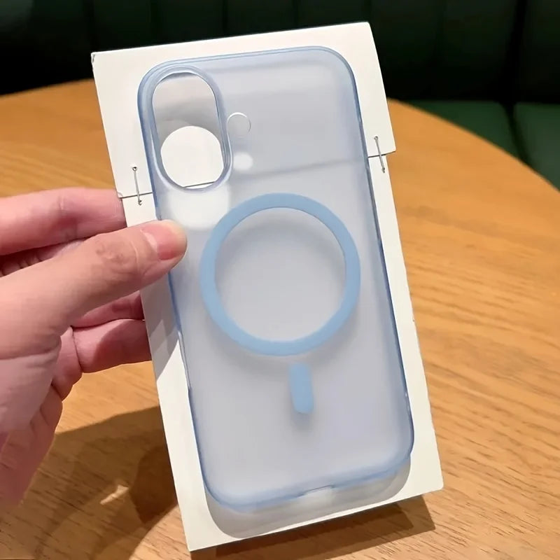 PC Frosted Magnetic Phone Case