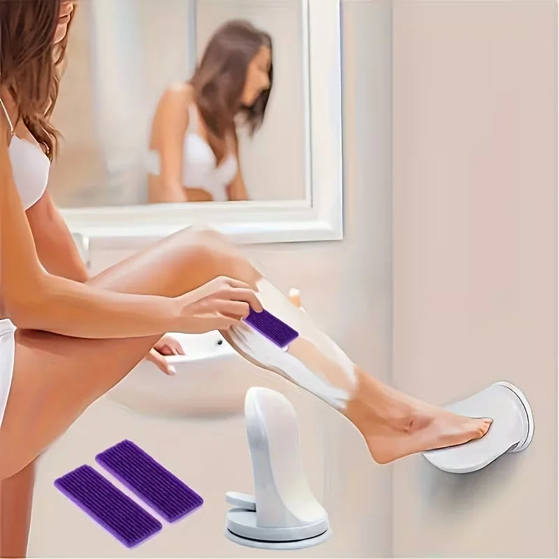 Premium Foot Care Set (2 Pcs): Natural Pumice Stone & Dual-Sided Foot File