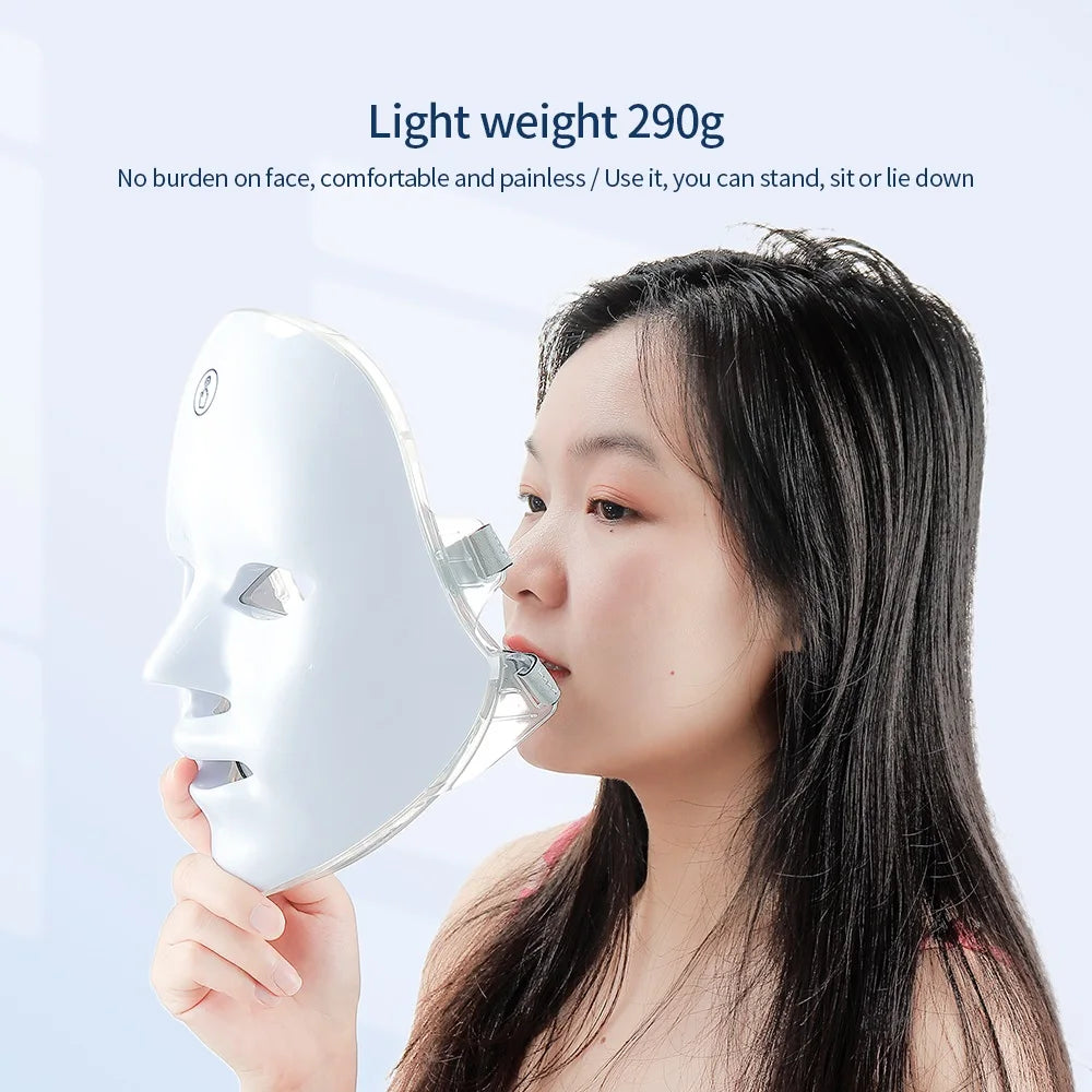 Wireless 7 Colors LED Face Beauty Machine Photon